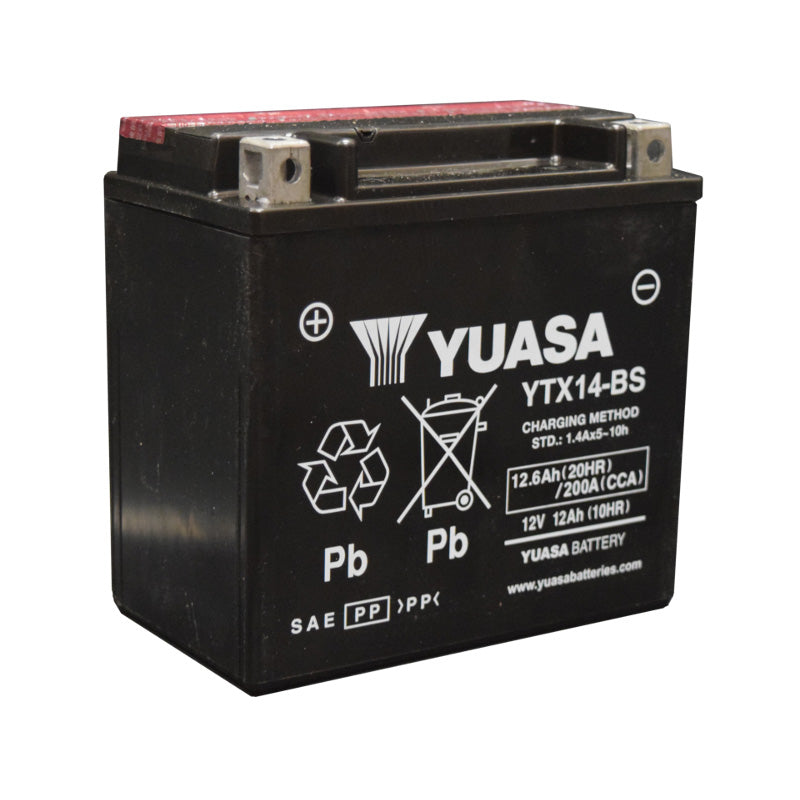 YTX14-BS MAINTENANCE FREE 12V BATTERY