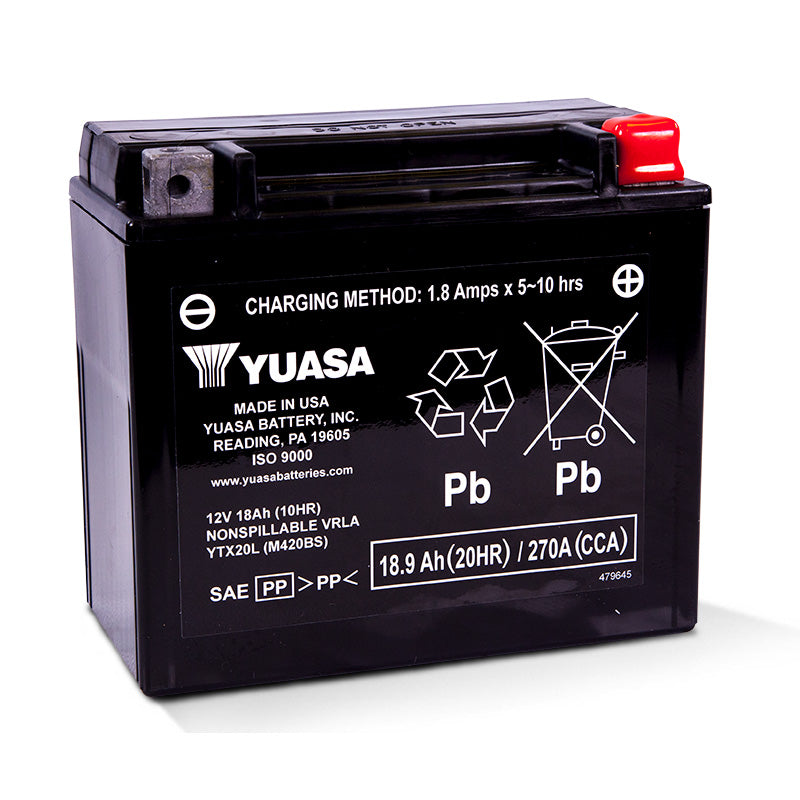 FA YTX20L    YUASA U.S.A.