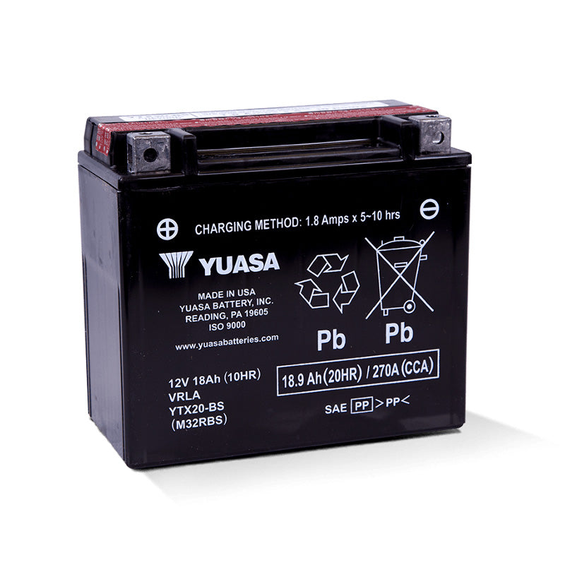 YTX20-BS     YUASA U.S.A.