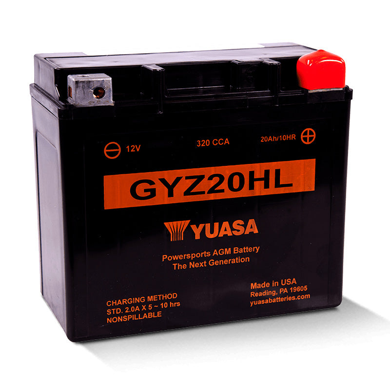 GYZ20HL FACTORY ACTIVATED, 12V BATTERY