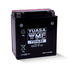 YTX16-BS MAINTENANCE FREE 12V BATTERY