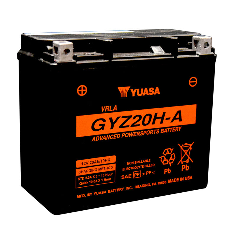 GYZ20HA FACTORY ACTIVATED 12V BATTERY