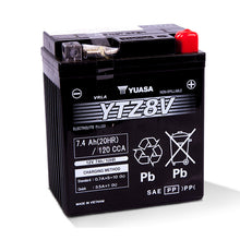 YTZ8V FACTORY ACTIVATED 12V BATTERY