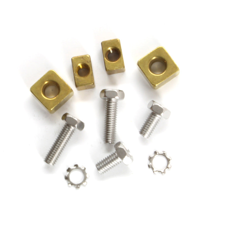2012MM SCREW NUT,WASHER,SQUARE SPACER 10PCS