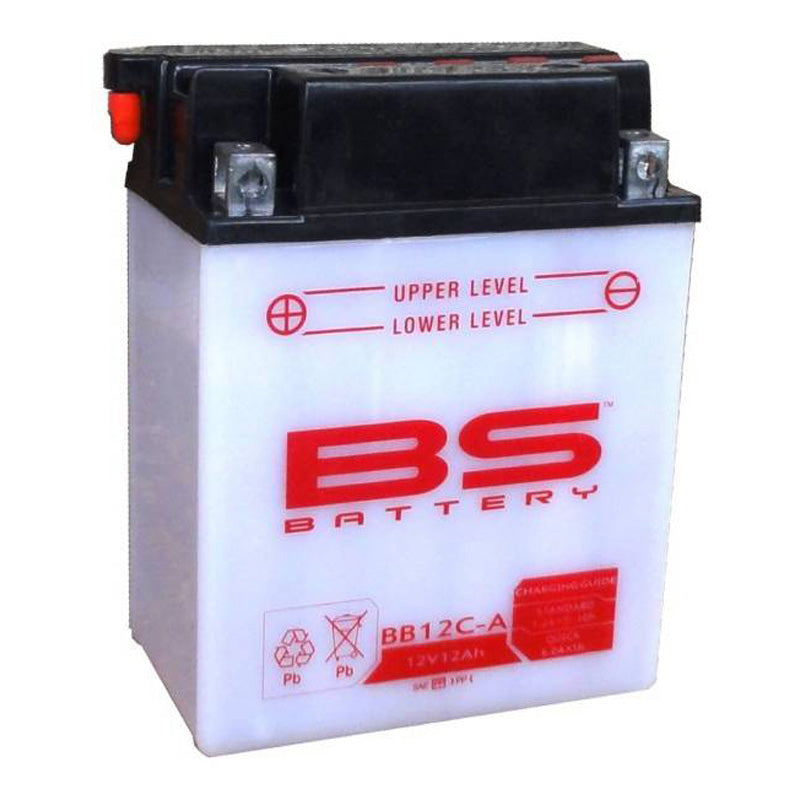 BB12C-A 12V BATTERY WITH ACID PACK