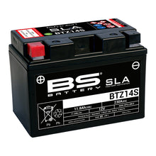 BTZ14S SLA, FACTORY ACTIVATED 12V BATTERY