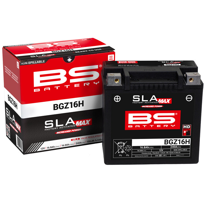 BGZ16H SLA MAX FACTORY ACTIVATED 12V BATTERY