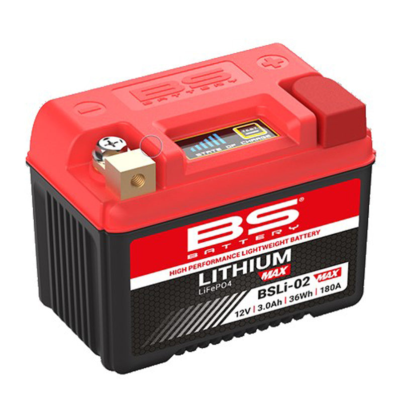 BS LITHIUM BSLI-02 MAX/180CCA/36WH