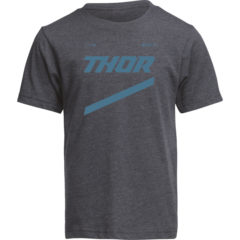 TEE YOUTH BRAVE CHARCOAL L