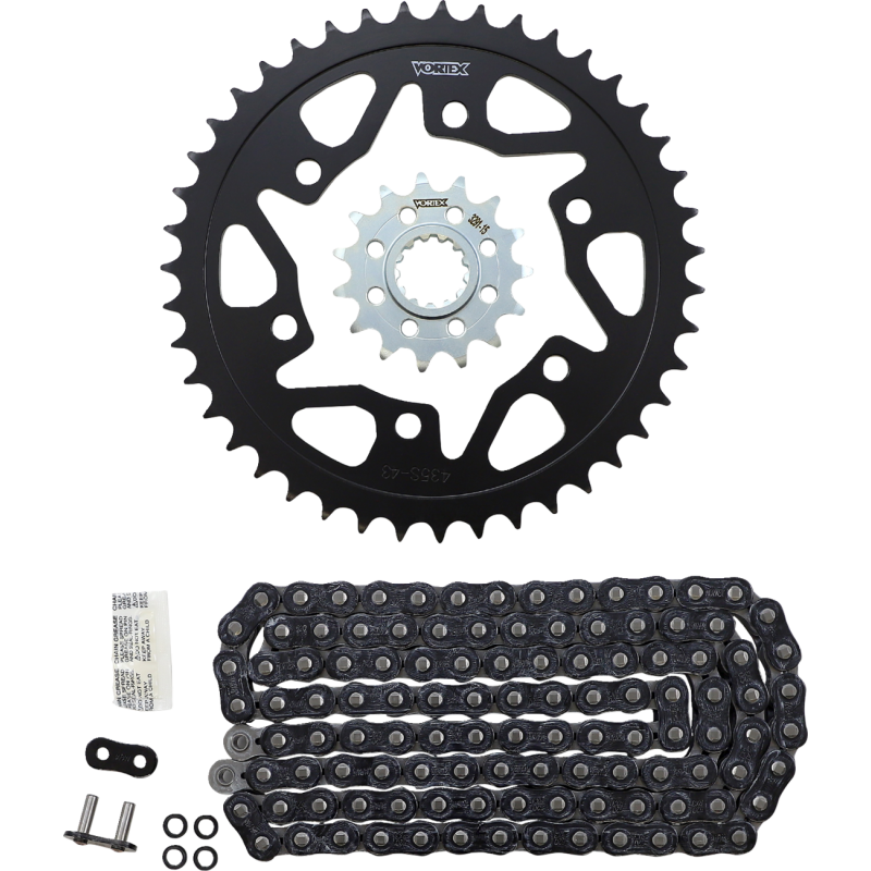 CHAIN KIT FZ-10 BLACK