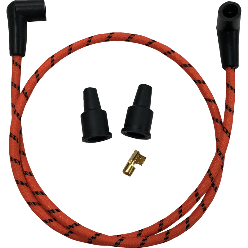 WIRES ORG/BLK BRAID