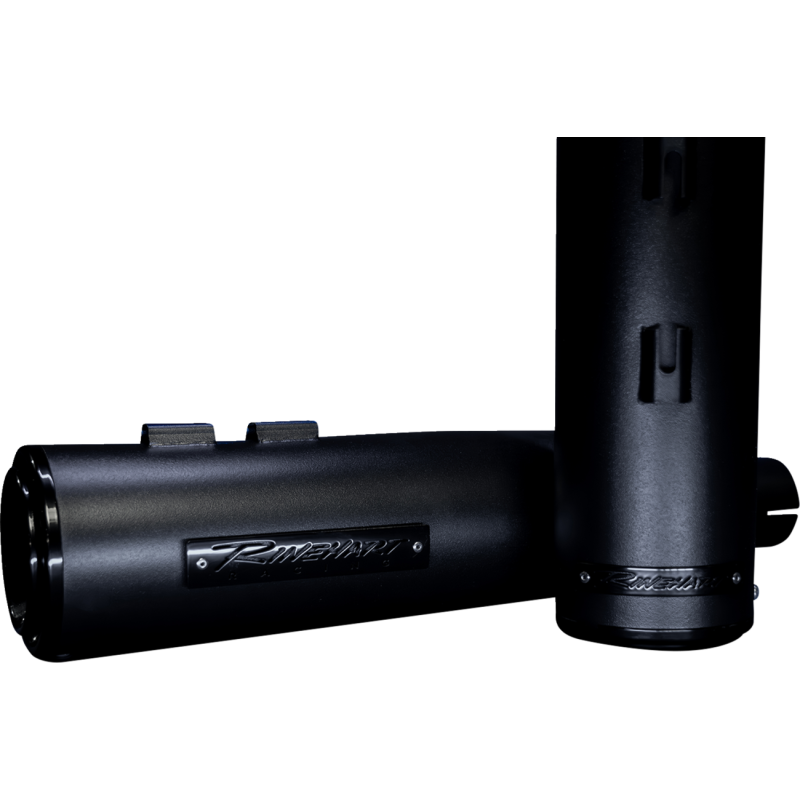 17-UP FL HP45 4.5" MUFFLERS BLK/BLK MIDNIGHT