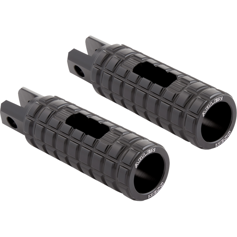 FOOTPEG MALE SPDLNR ST BL