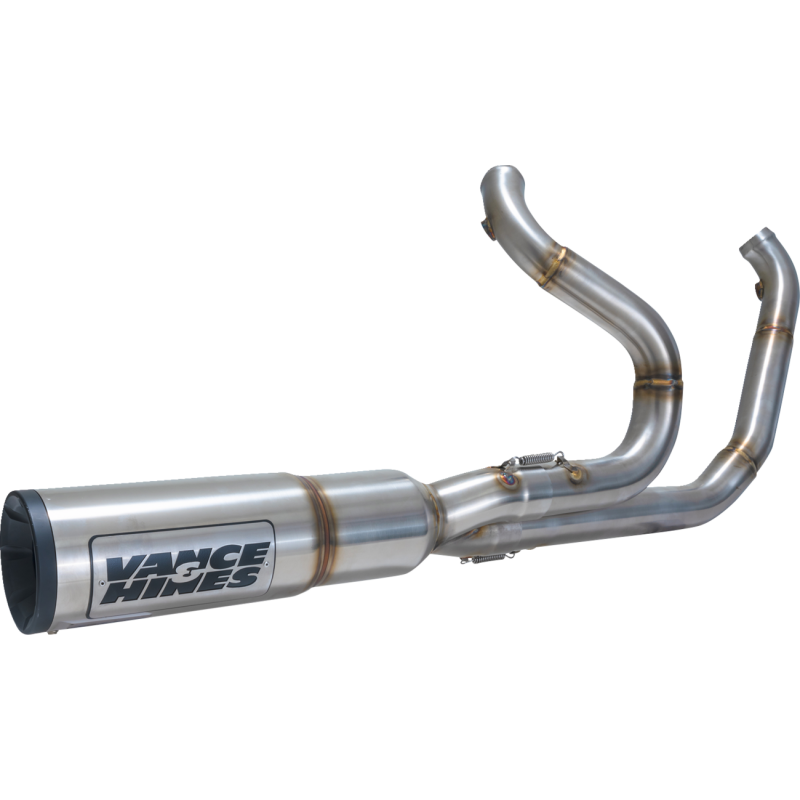 EXHAUST 2-1 HI OUTP BRUSH SS 17+FL