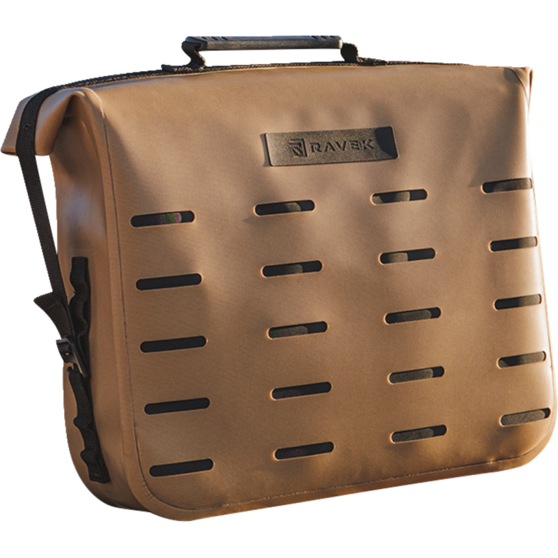 BAG MOLLE WATERPROOF ZIPPERLESS RAVEK DESERT TAN