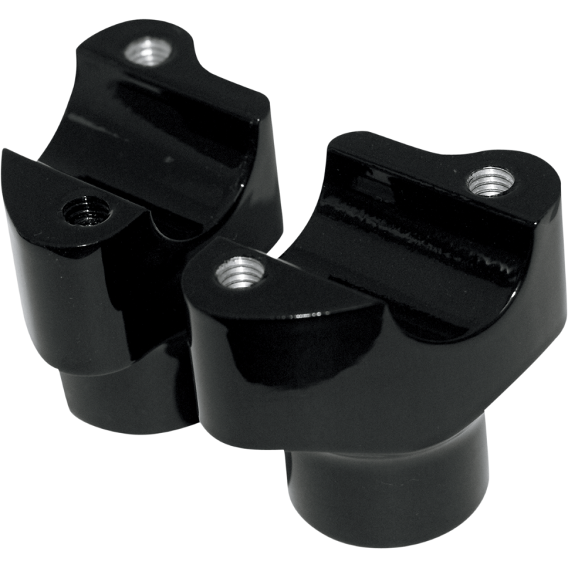 BLK 1.5" BUFFALO RISERS PR