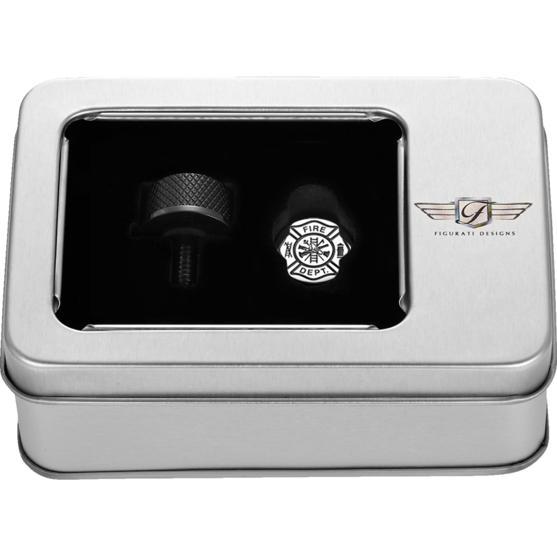 SEAT SCREW BLACK WITH 3M MALTESE CROSS-FIRE INSERT