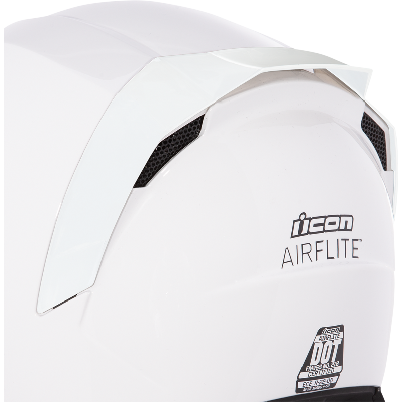 AFLT REARSPOILER RUB WHITE