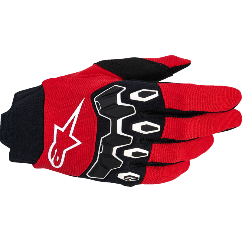 GLOVES FULL BORE V2 RED/BLACK M