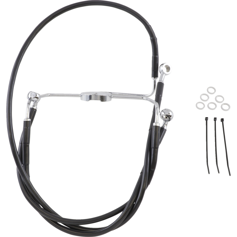 94-07 FLHR +10 FRT BRK LINE KIT