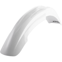 FRONT FENDER- WR/YZ/YZF:00-05 WHITE