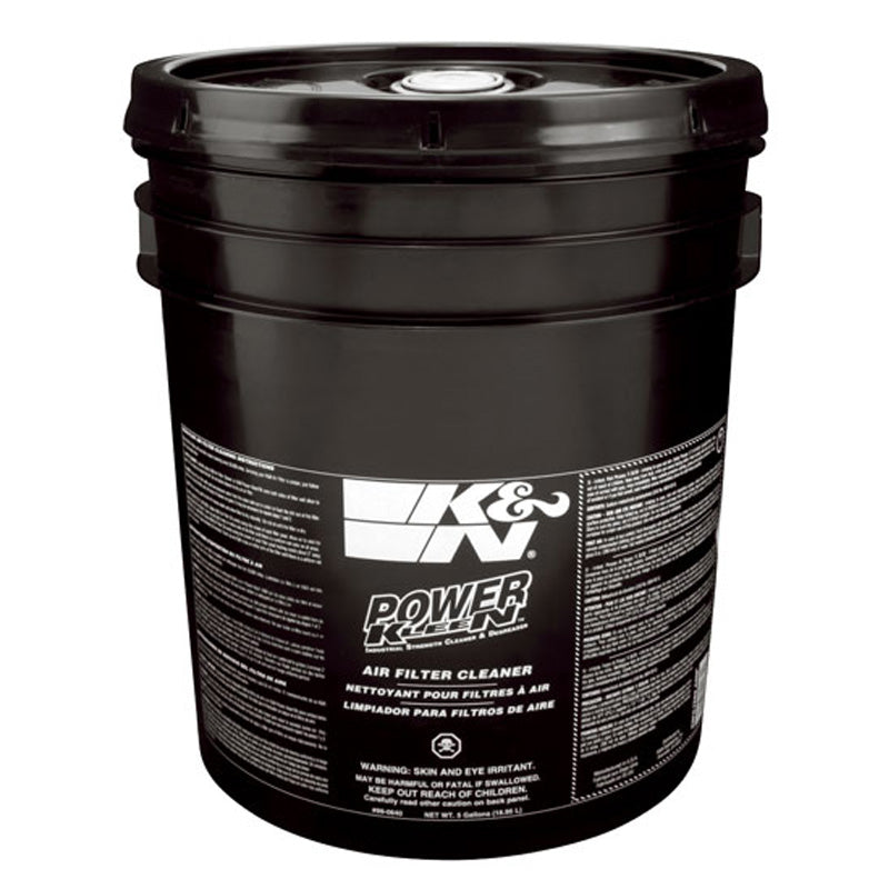 K&N AIR FILTER CLEABER AND DEGREASER 5 GAL.