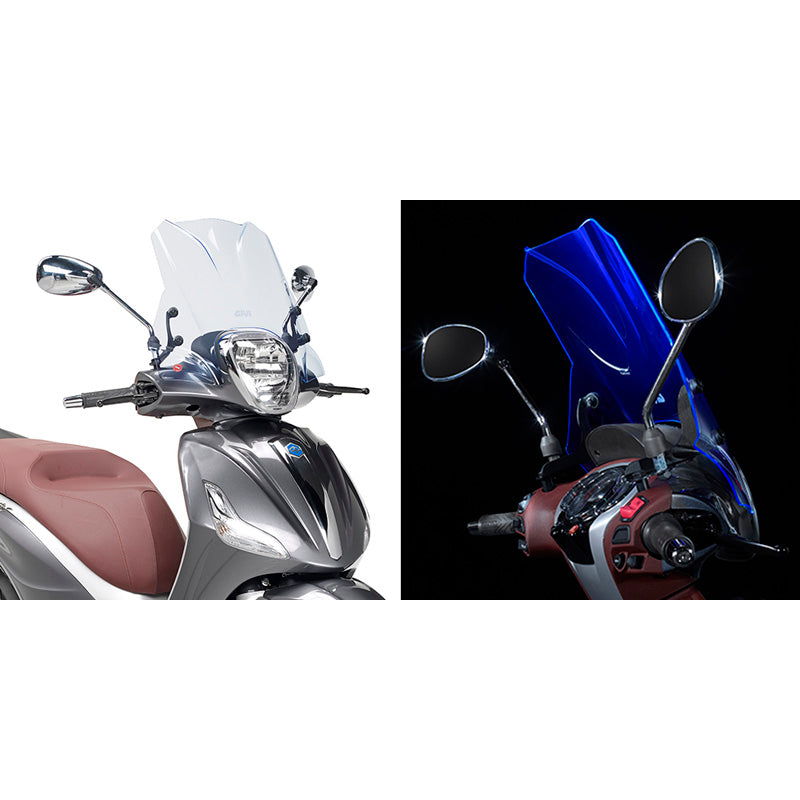 ICE BLUE WINDSCREEN PIAGGIO BV350