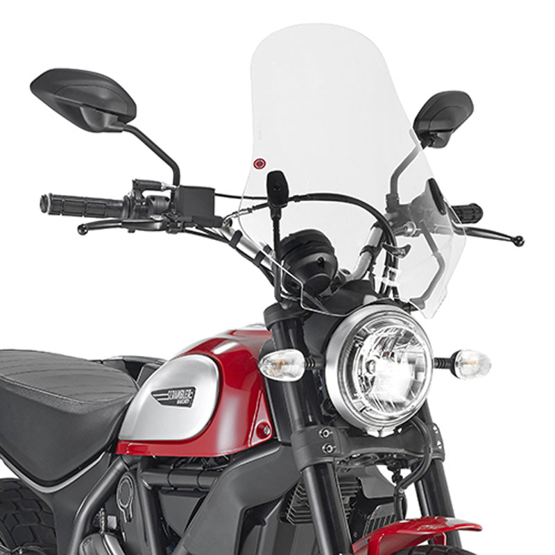 WINDSHIELD CLEAR DUCATI SCRAMBLER 800/400 15-17