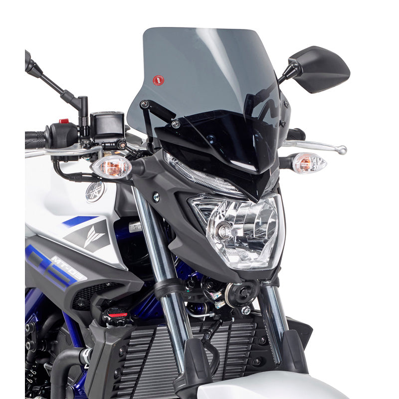 SMOKE WINDSCREEN YAMAHA MT03
