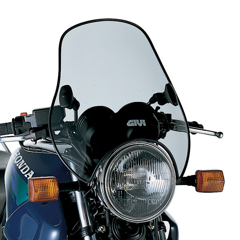 UNIV. SMOKED WINDSCREEN + BRACKET.