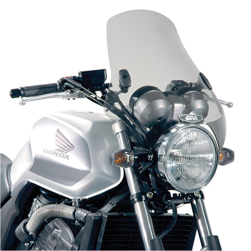 UNIV. SMOKED WINDSCREEN+BRACKET.