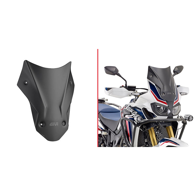 MATTE BLACK WINDSCREEN CRF1000L AFRICA TWIN /ADV