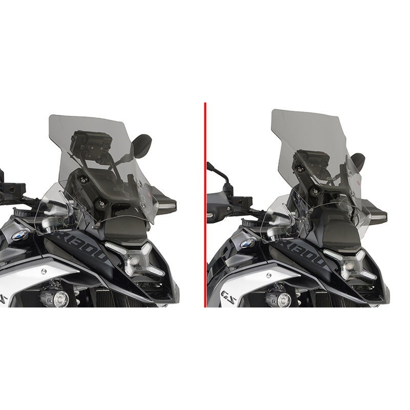 SMOKE WINDSCREEN RADAR BMW R1300GS