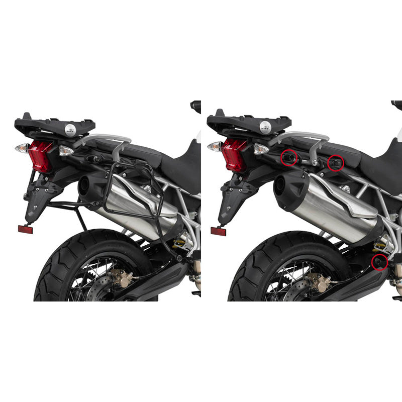 TUBULAR SIDECASES HOLDER TIGER 800XC/800XR 2016