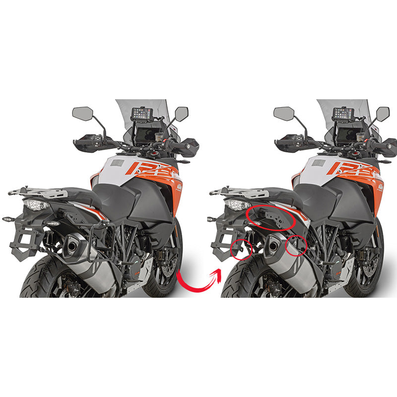 RAPID SIDECASE BRACKET KTM 1190 ADVENTURE