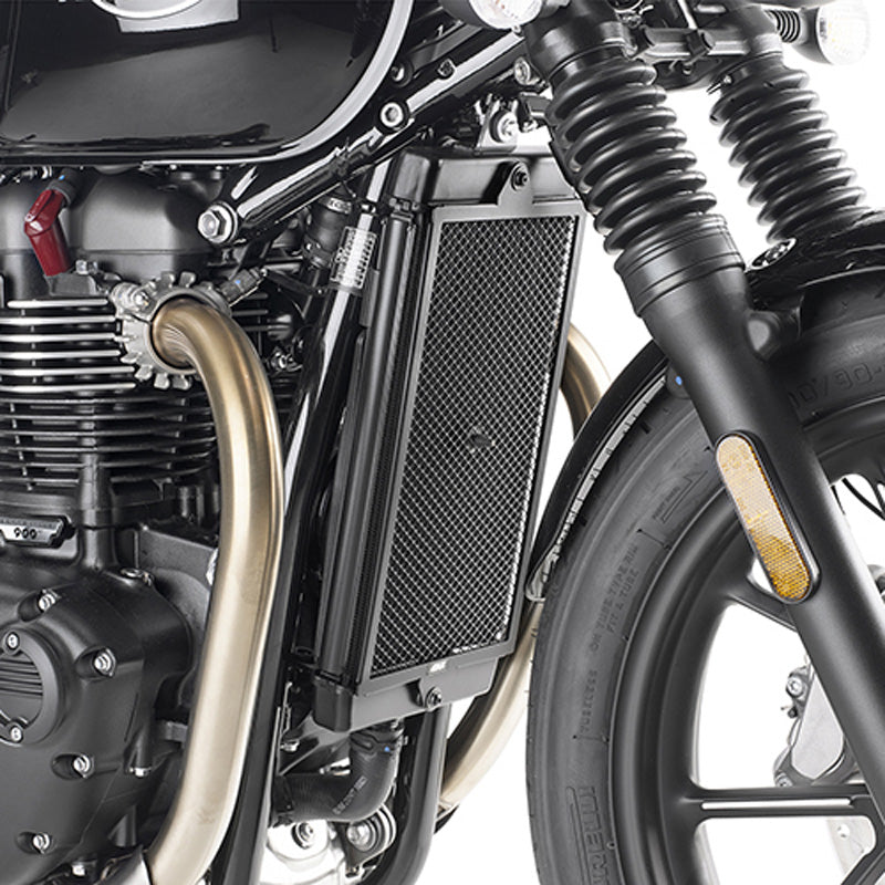 RADIATOR GUARD BLACK STREET TWIN/BONNEVILLE