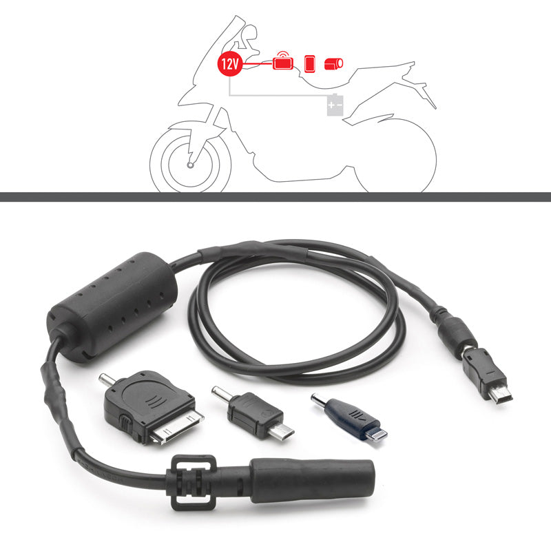 KIT POWER CONN(MICRO USB, MINI USB, IPHONE 3-4-5)