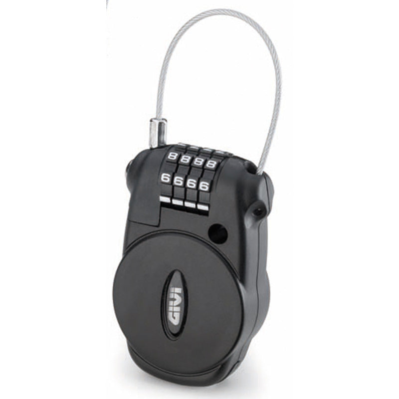 S220 LOCK WITH RETRACTABLE WIRE