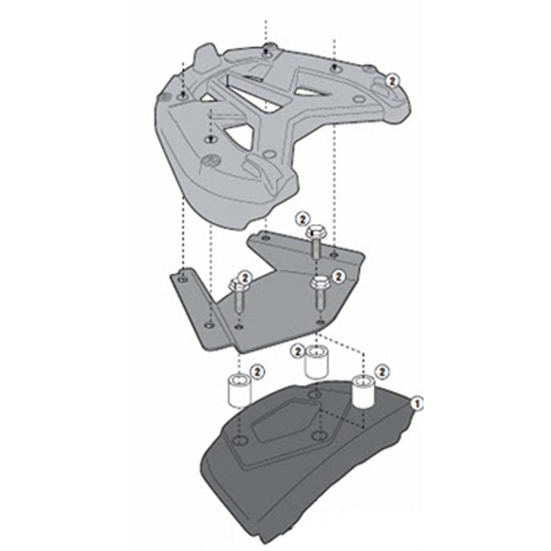 SPECIFIC MOUNTING KIT BURGMAN EXECUTIVE 650