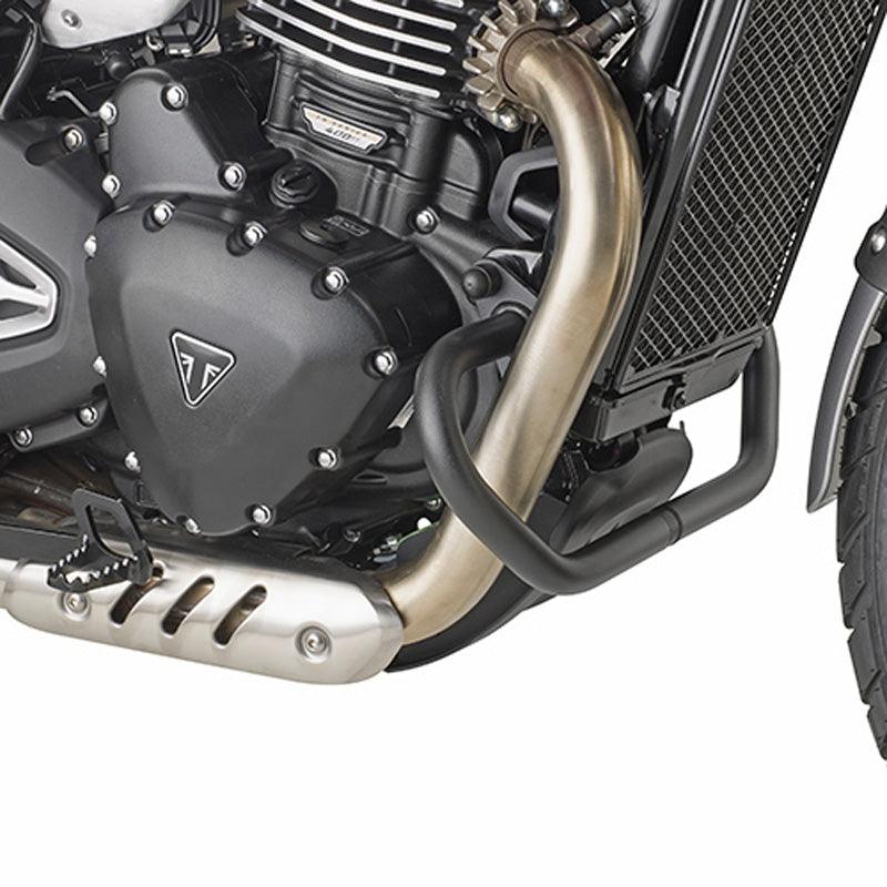 ENGINE GUARD BLACK SPEED/SCRAMBLER 400