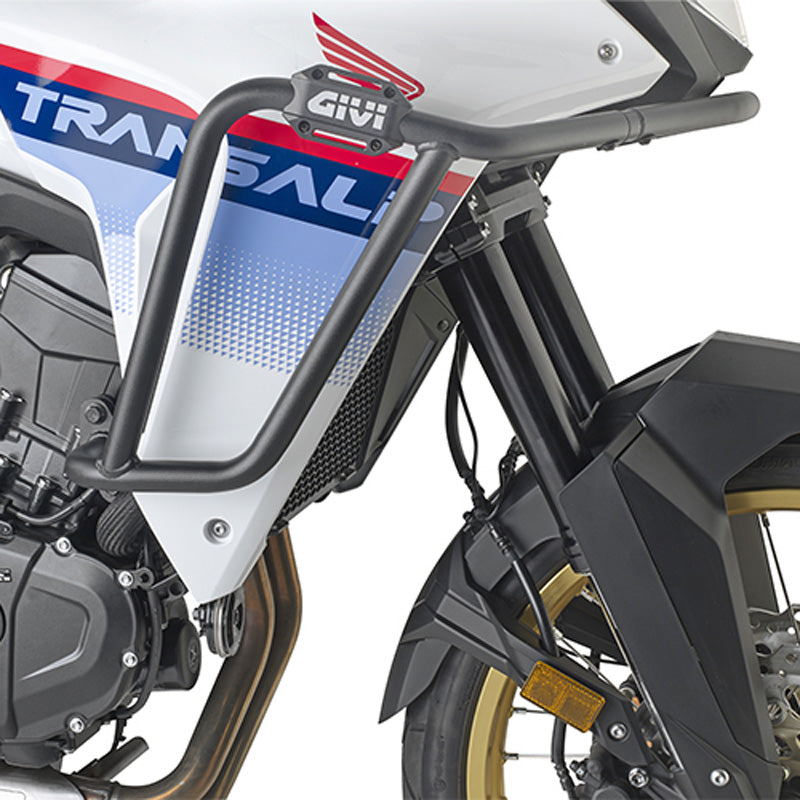 BLACK UPPER ENGINE GUARD XL750