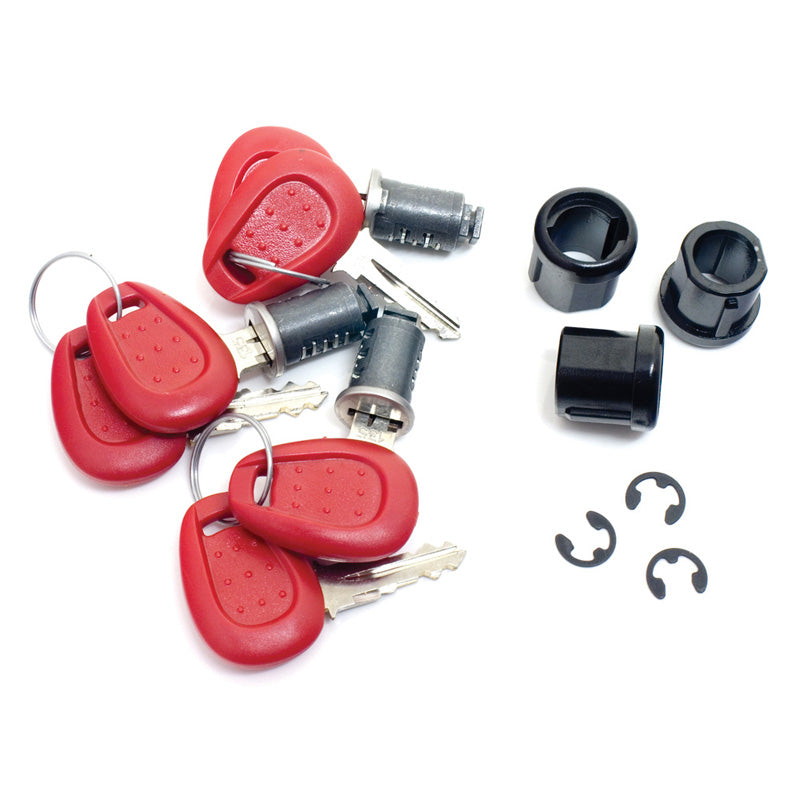 KIT 3 LOCKS+6KEYS IDENT. E36/E45/E42/E33/E29.
