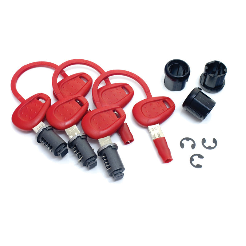 KIT 3 LOCKS+6 KEYS IDENT. E360/E460/E50/E35.