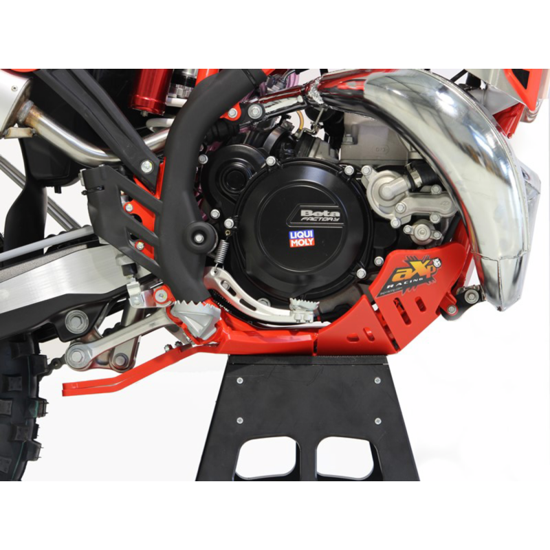 XTR SKIDPLATE 8MM BETA 250-300XTRAINER RED