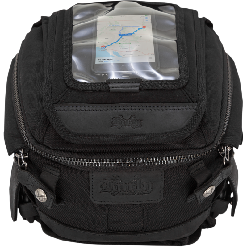 TANK TAIL BAG BLK CORDURA