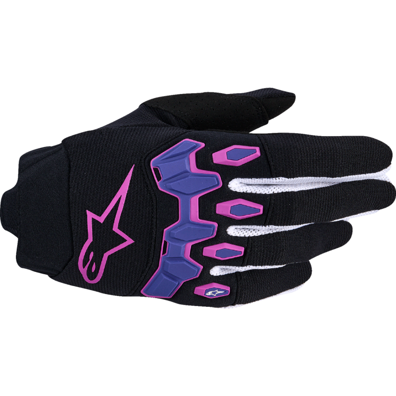 GLOVES MX FULL BORE V2 PURPLE/BLK L