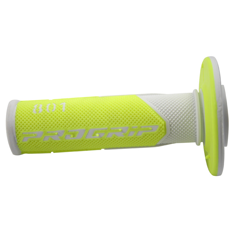 MX GRIPS 801 WHITE/YELLOW FLUO