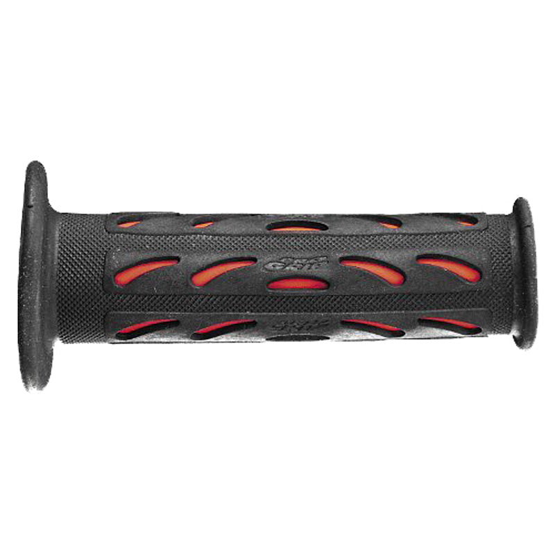 HAND GRIPS 724 BLACK-RED STREET 125MM (GONT).