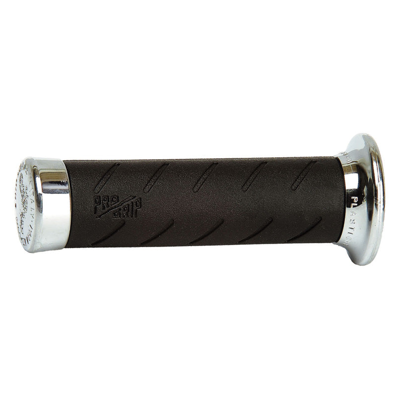 HAND GRIPS 862CR BLACK/CH. 7/8' 140MM (RUBBER).