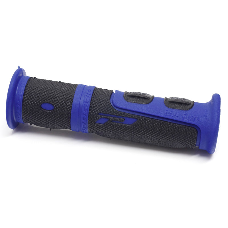 HAND GRIPS 964N EVO ATV BLK/BLUE (GONT).
